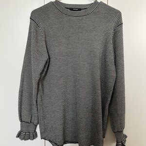 Striped Black and White sweater